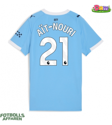 Manchester City Rayan Ait-Nouri #21 Hemmatröja Kvinnor 2025-26 Kortärmad